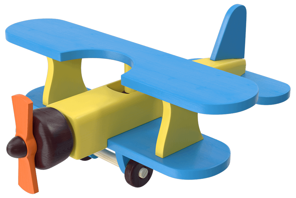 Wooden Aircraft Toy